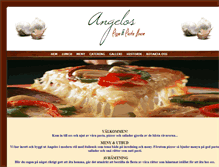 Tablet Screenshot of angelosdeli.com